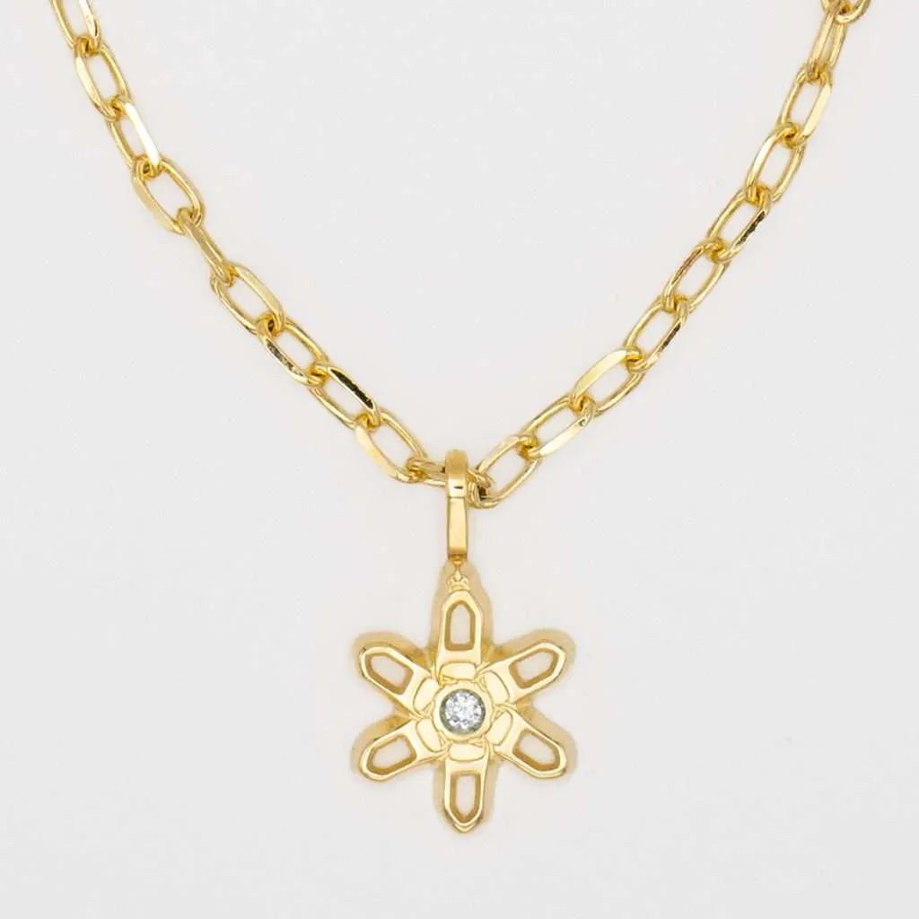 DAISY NECKLACE | GOLD 4 DAISY NECKLACE | GOLD