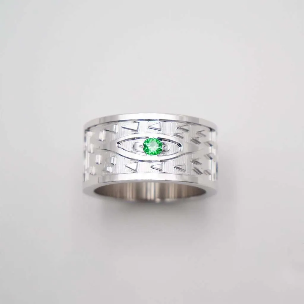 BAGUE ADELE | OR BLANC