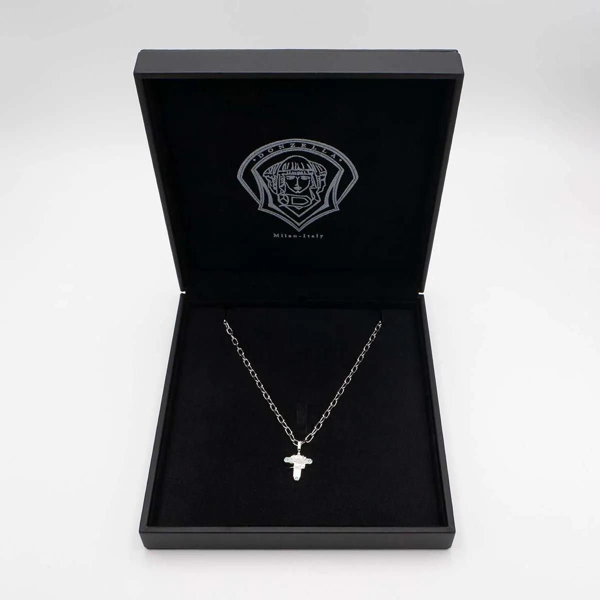 OPERA NECKLACE | WHITE GOLD in its case